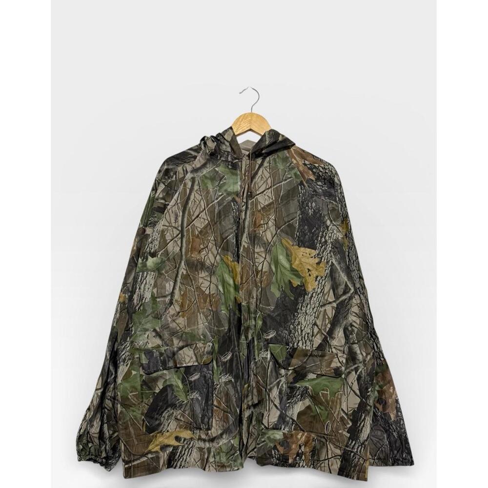 Stearns Camouflage Hooded Rain Jacket XXL Men’s